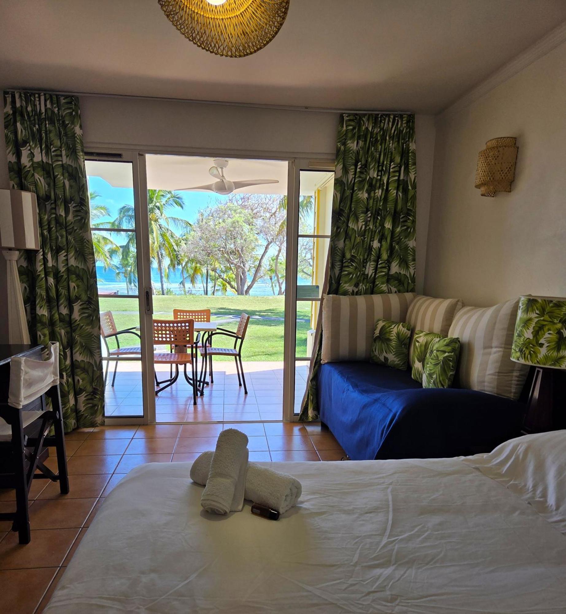 Studios Angoreva Vue Mer - Cote Plage Ou Jardin - Village Vacances - Sainte-Anne Guadeloupe Courcelles 外观 照片